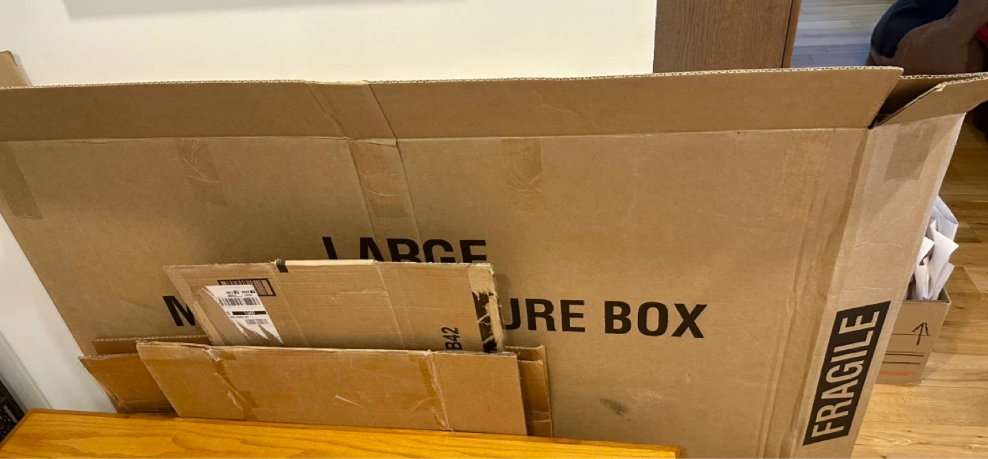Used Assorted boxes & packing paper - photo 2