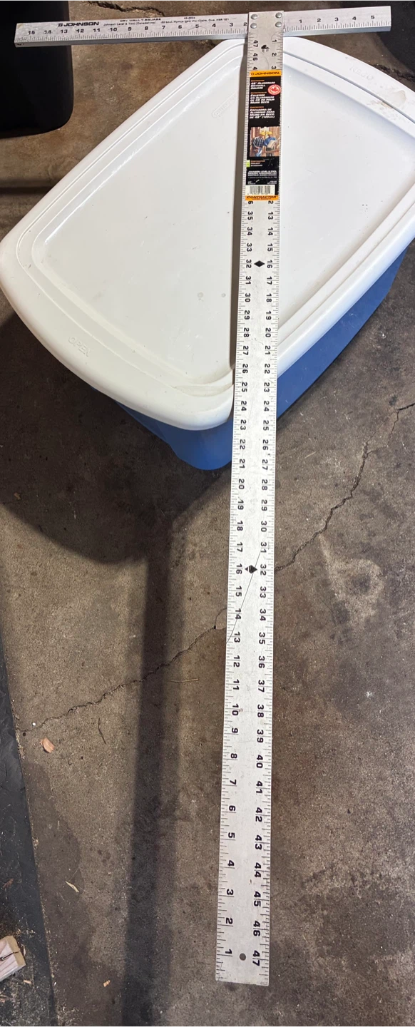 Johnson 48" Aluminum Drywall Square