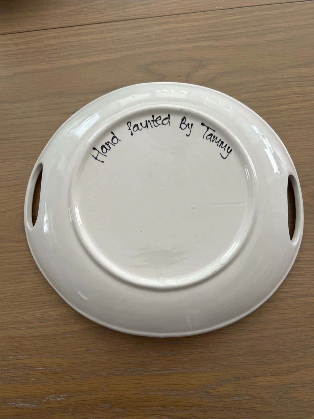 Hand Painted Ceramic Serving Platter - photo 2