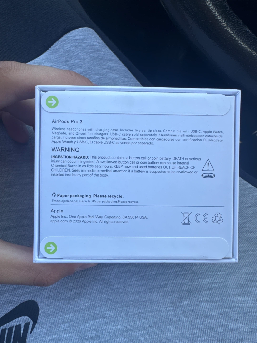 Apple AirPods Pro 3 Wireless Earbuds - photo 2