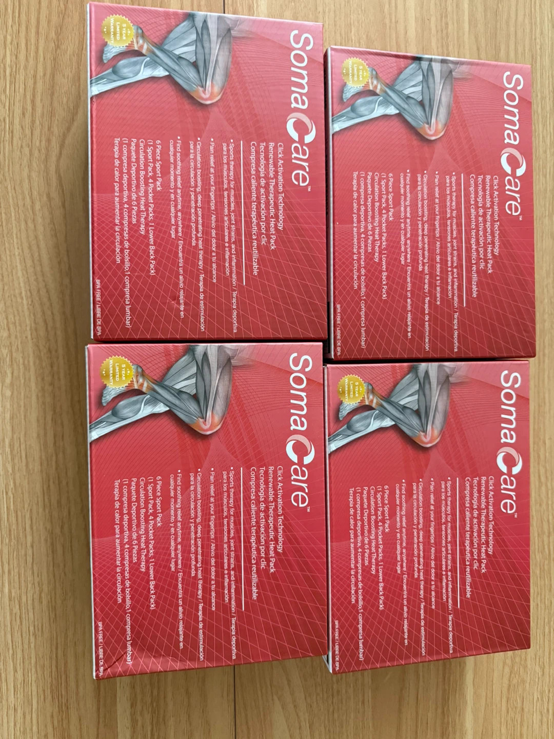 Brand New Soma Care Renewable Therapeutic Heat Pack