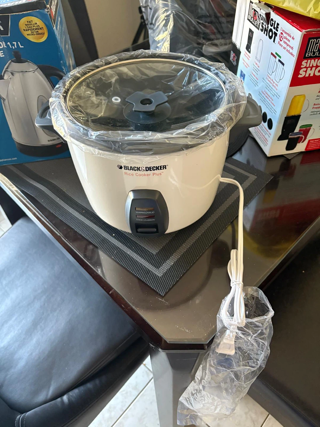 BNIB Black & Decker Rice Cooker Plus