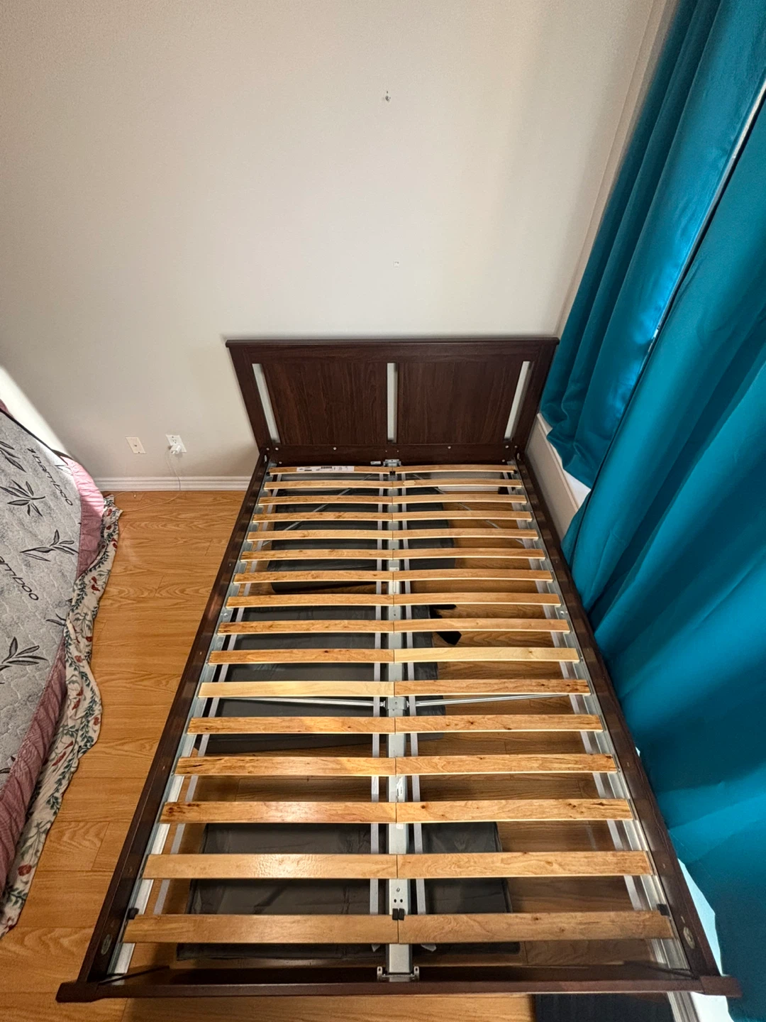 IKEA Double Bed Frame Full + 10” mattress (6months used) - photo 2