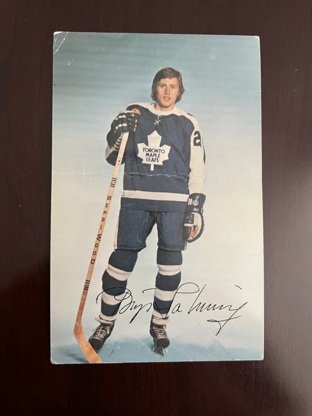 Borje Salming Postcard Photo