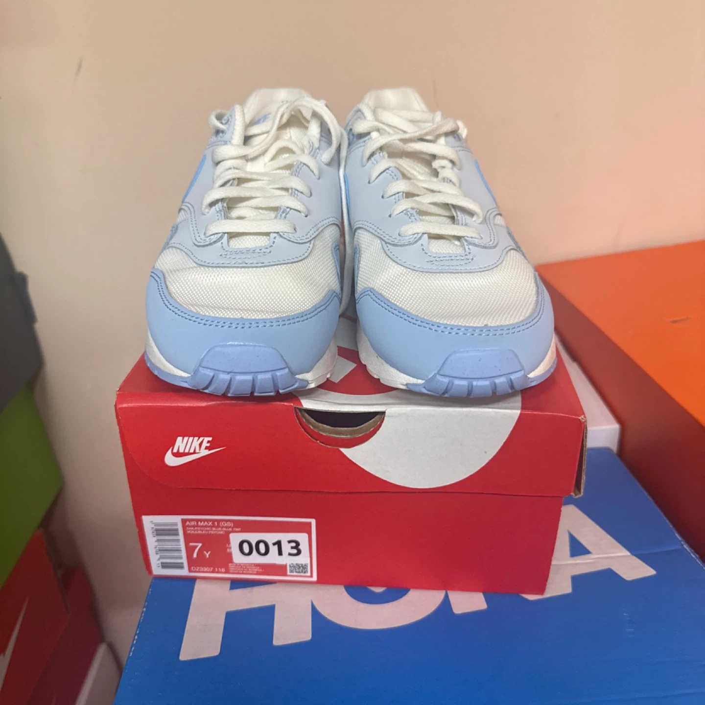 Nike Air Max 1 (GS) Shoes - Size 7Y