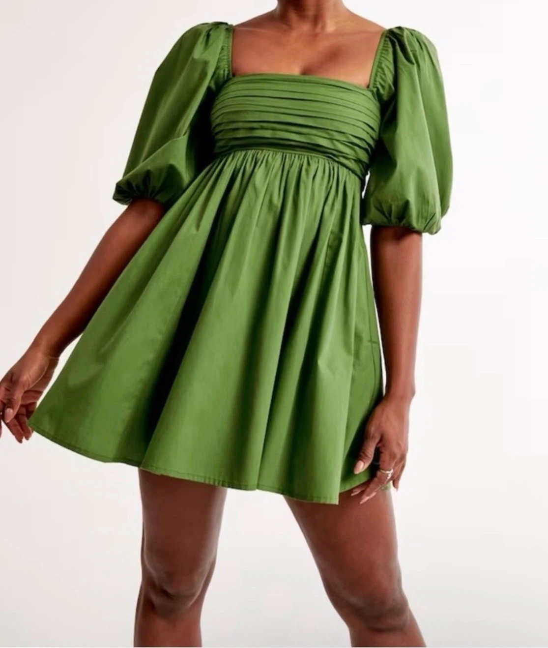 Abercrombie and Fitch Emerson puff sleeve dress