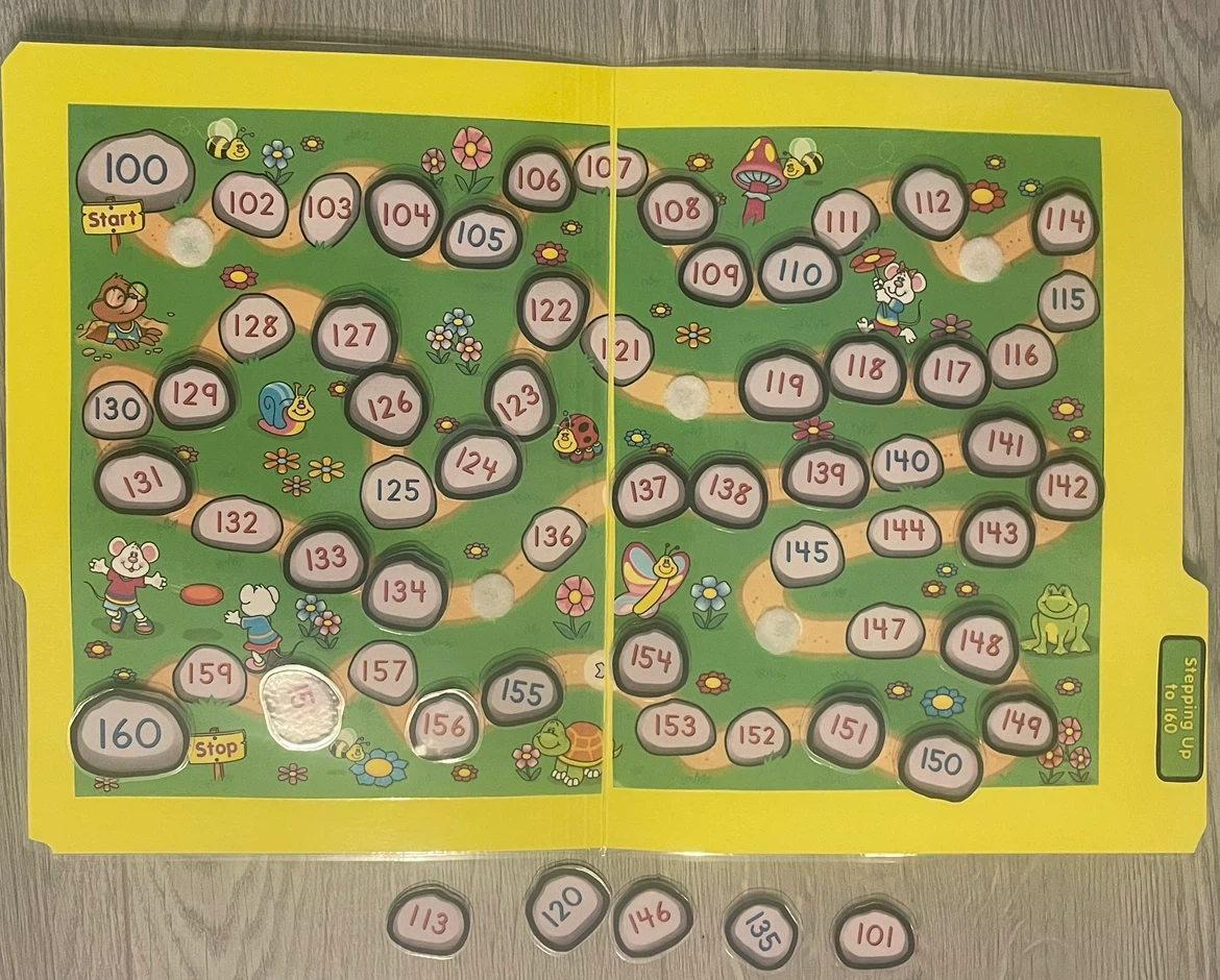 Counting Activity 100-160 $7