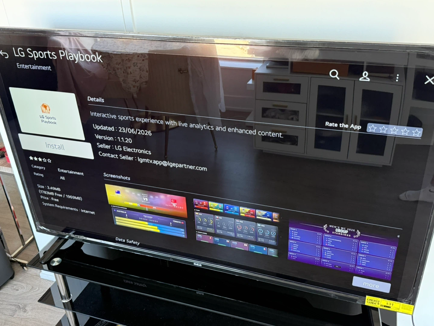 RCA 60" Smart 4K UHD WebOS Hub TV - photo 4