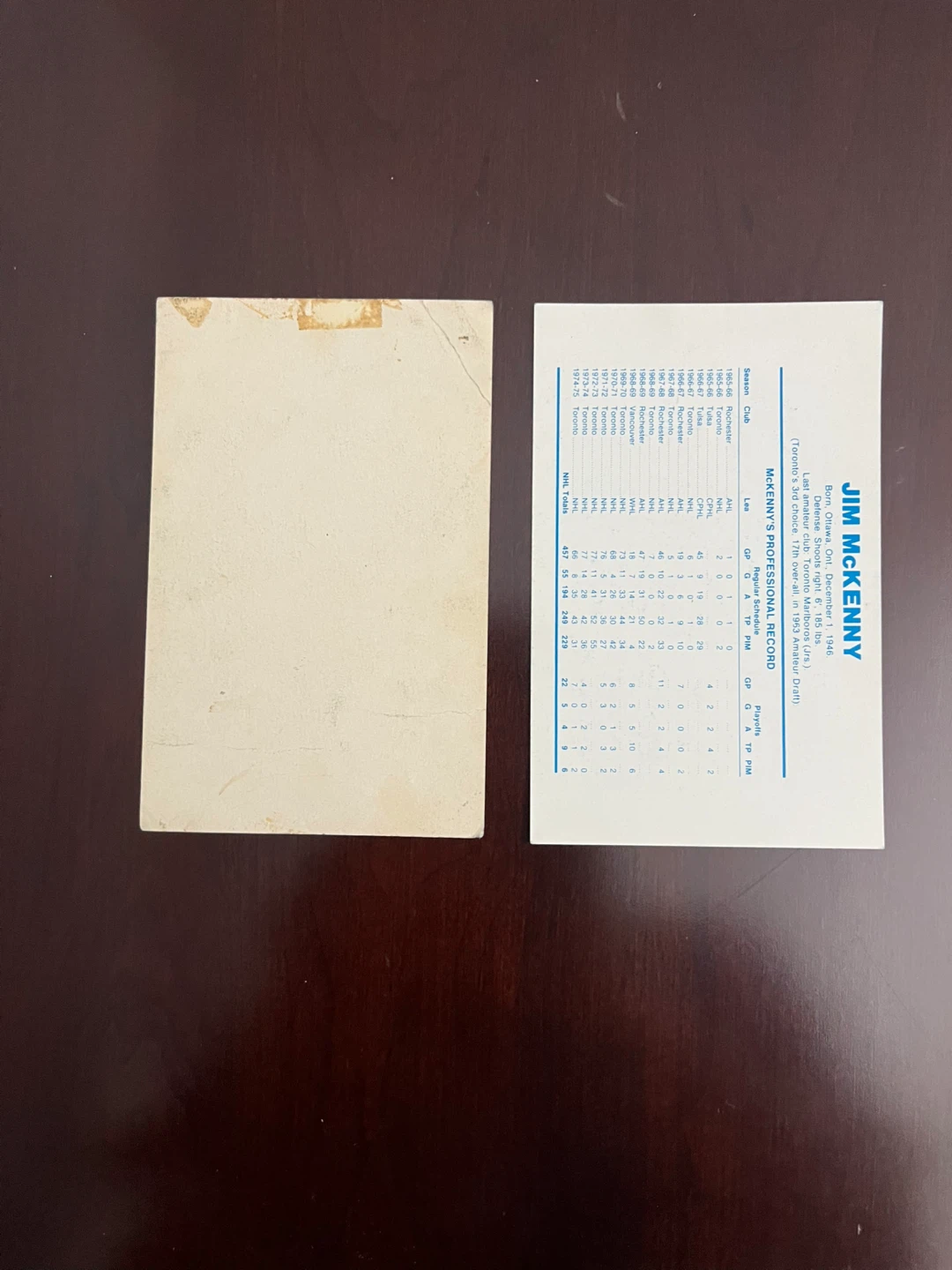 Jim McKenny Postcard Photos - photo 2