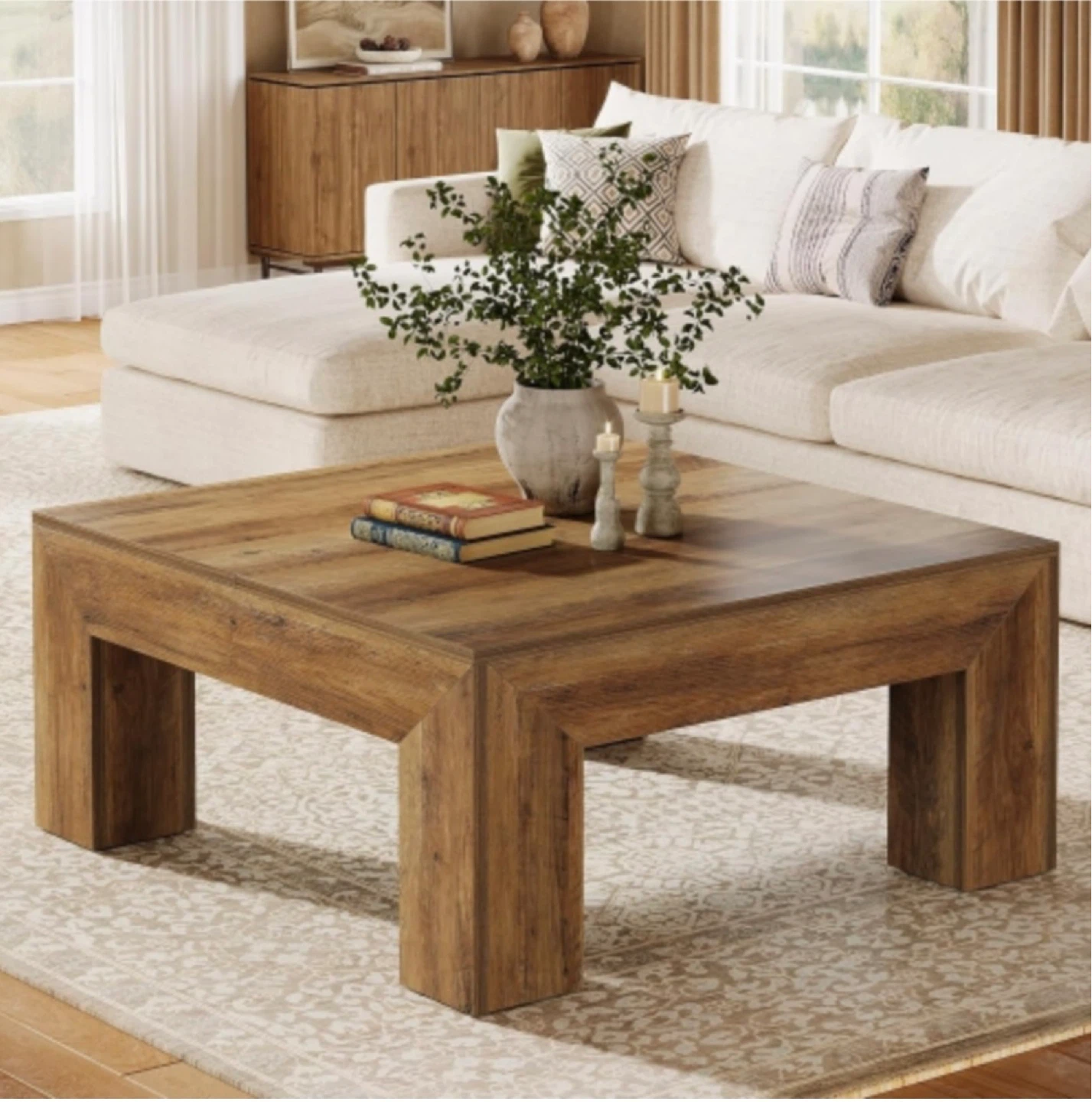 Brand new Square Wood Coffee Table- delivery available