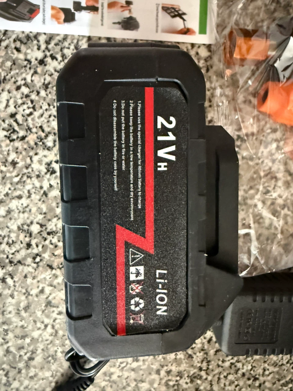 Electric Car Washing Machine with 21V Battery - photo 2