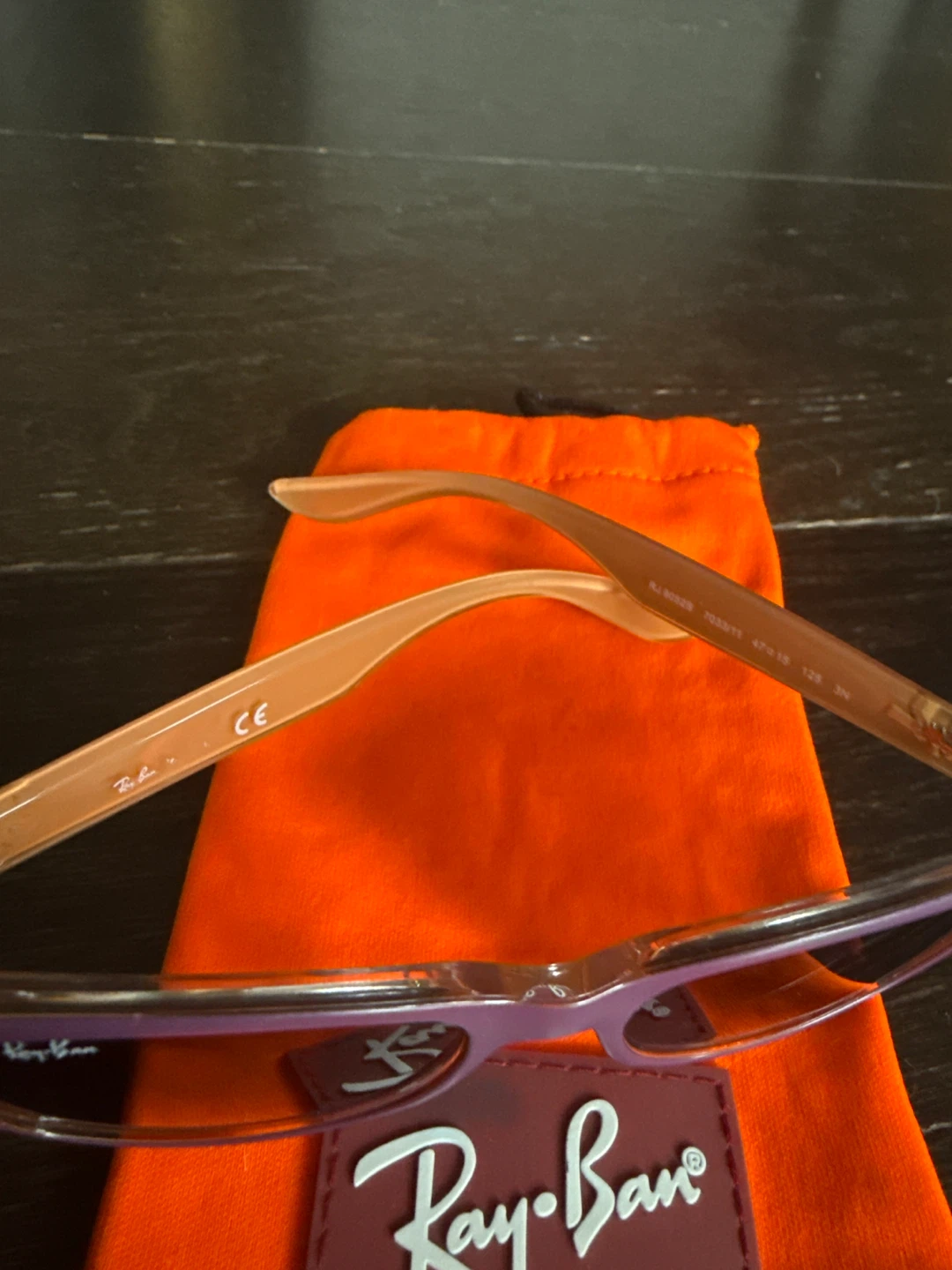 Ray-Ban Sunglasses - orange  and Purple - photo 4