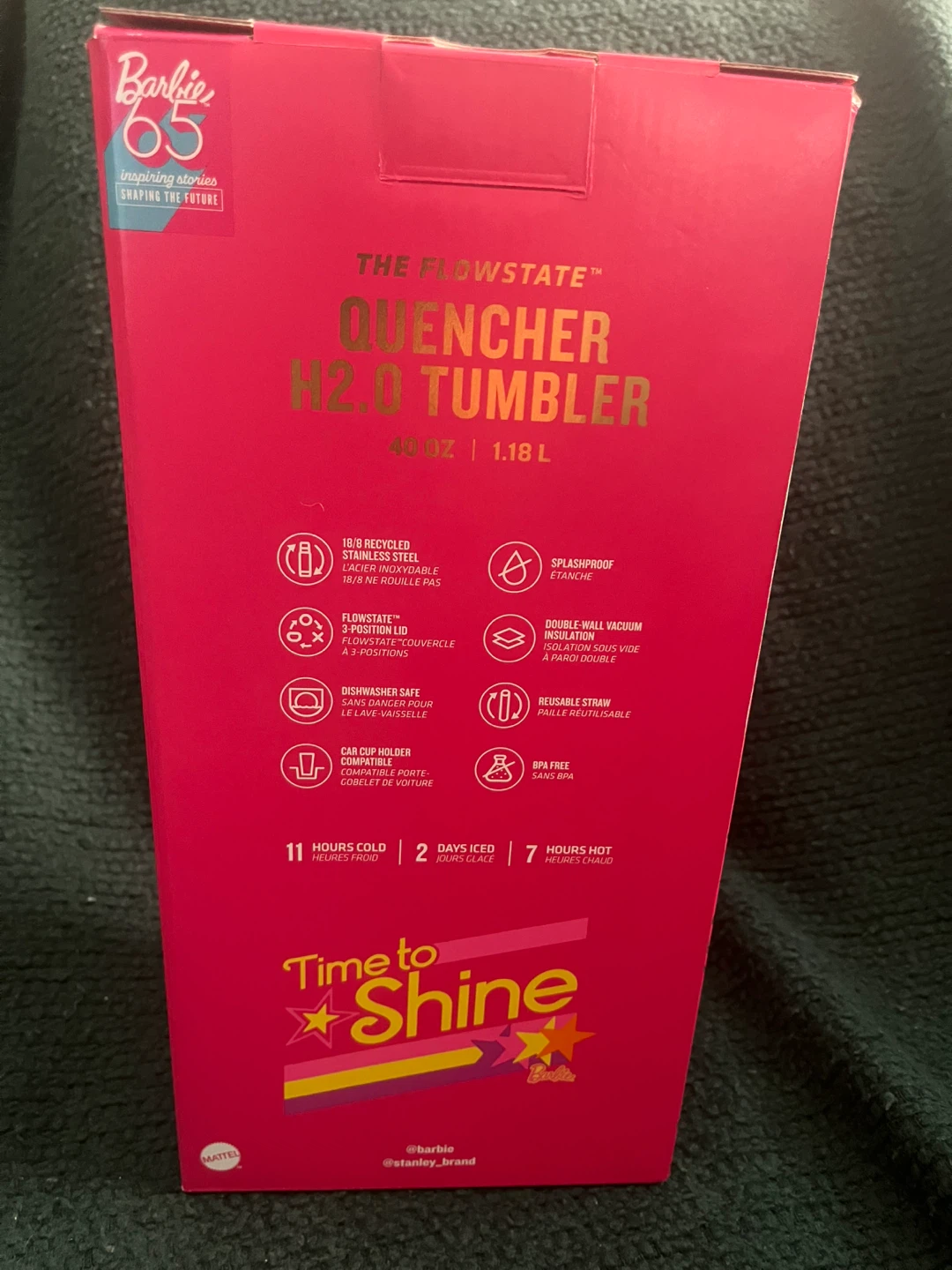 Stanley x Barbie Quencher H2.0 Tumbler 40 oz - photo 4