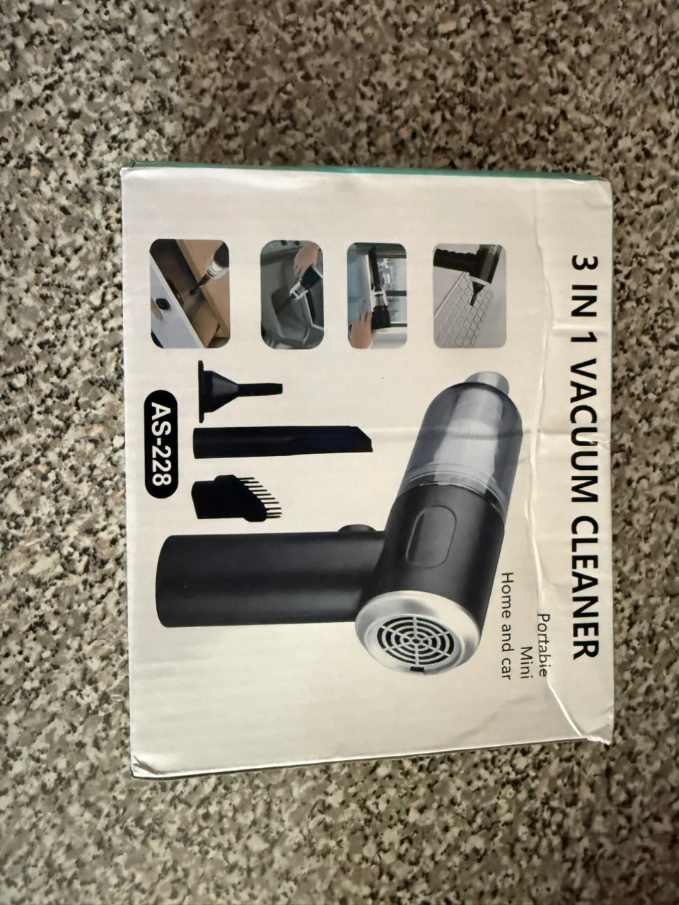 3-in-1 Portable Mini Vacuum Cleaner