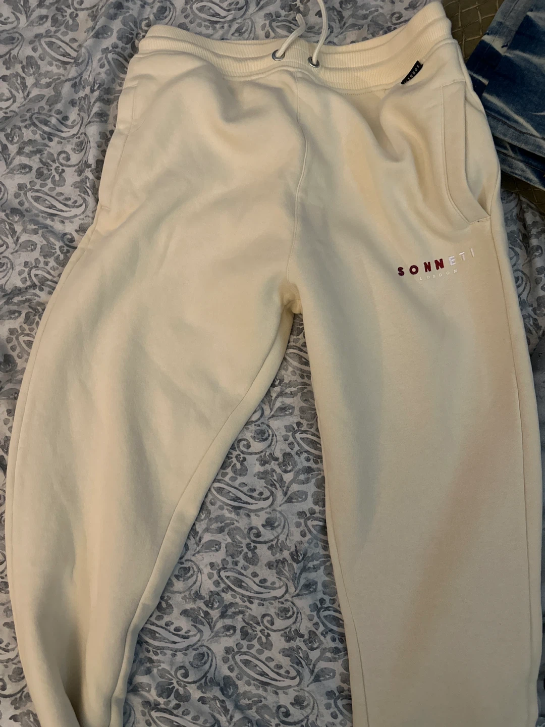 Sonnet London Cream Hoodie and Sweatpants Set - photo 3