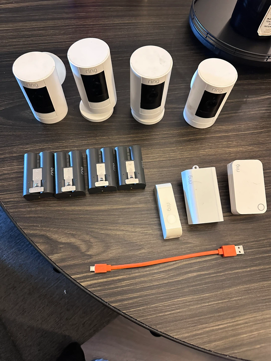 Ring Security Cameras with Accessories
