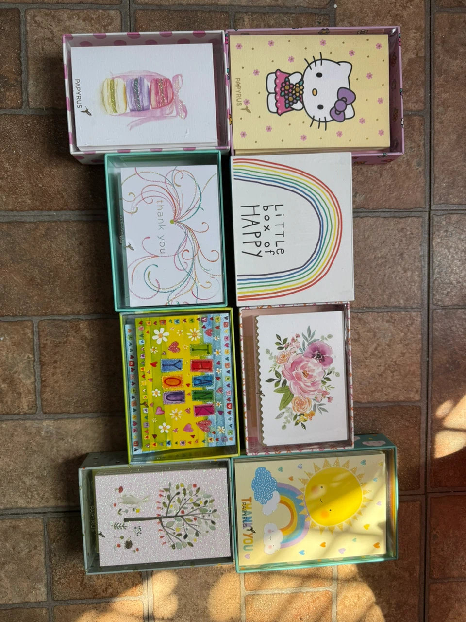 Box of cards. 14 inside each box. Each box sold separately