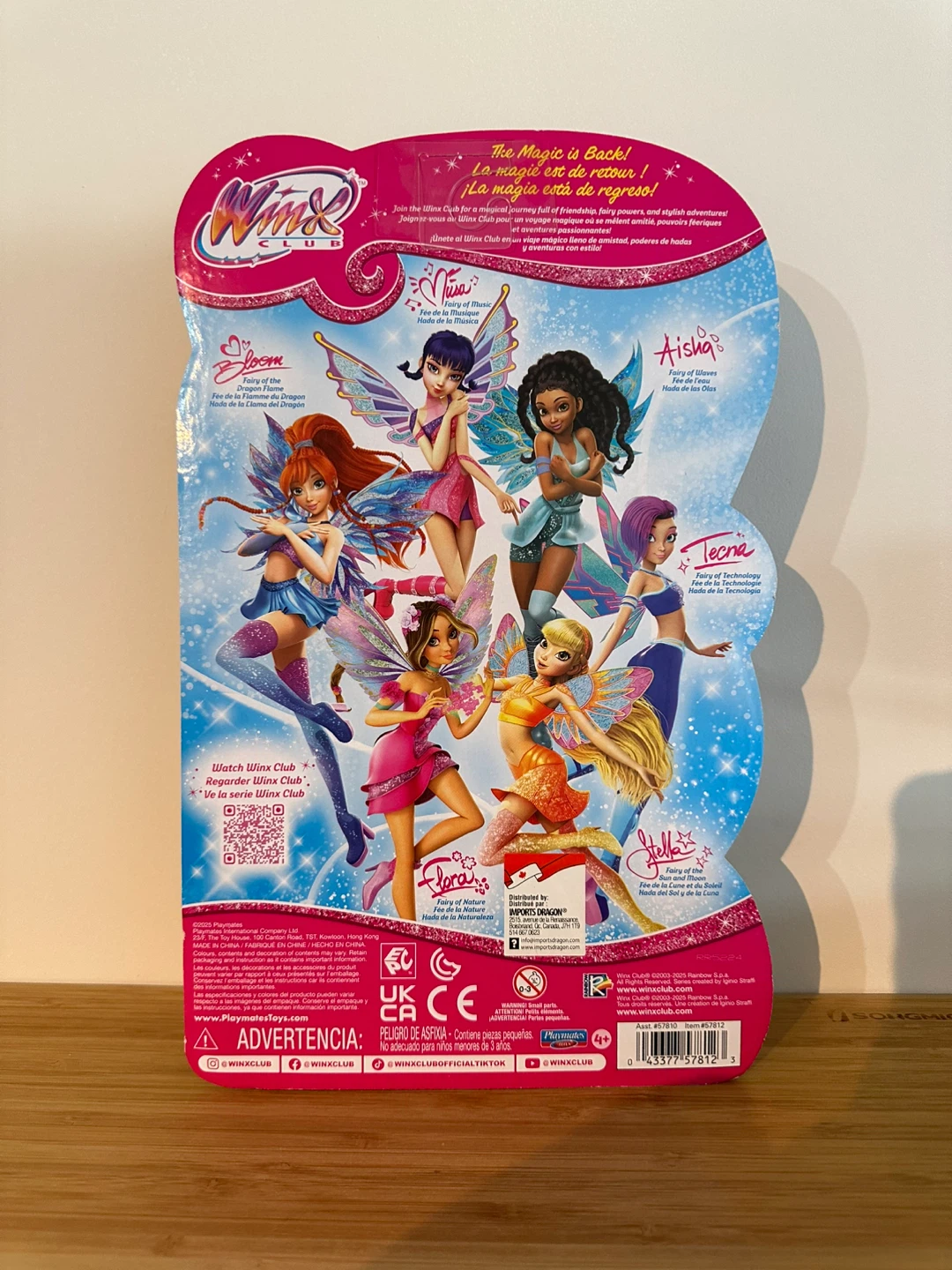 BNIB Collectible Winx Club Flora Fairy Doll for Gift - photo 3