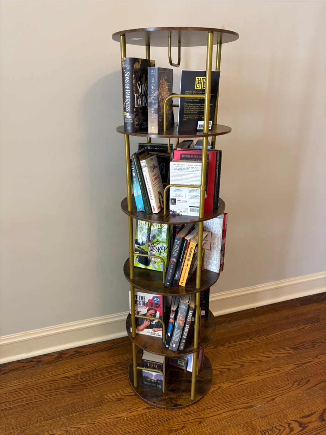 Rotating Bookshelf