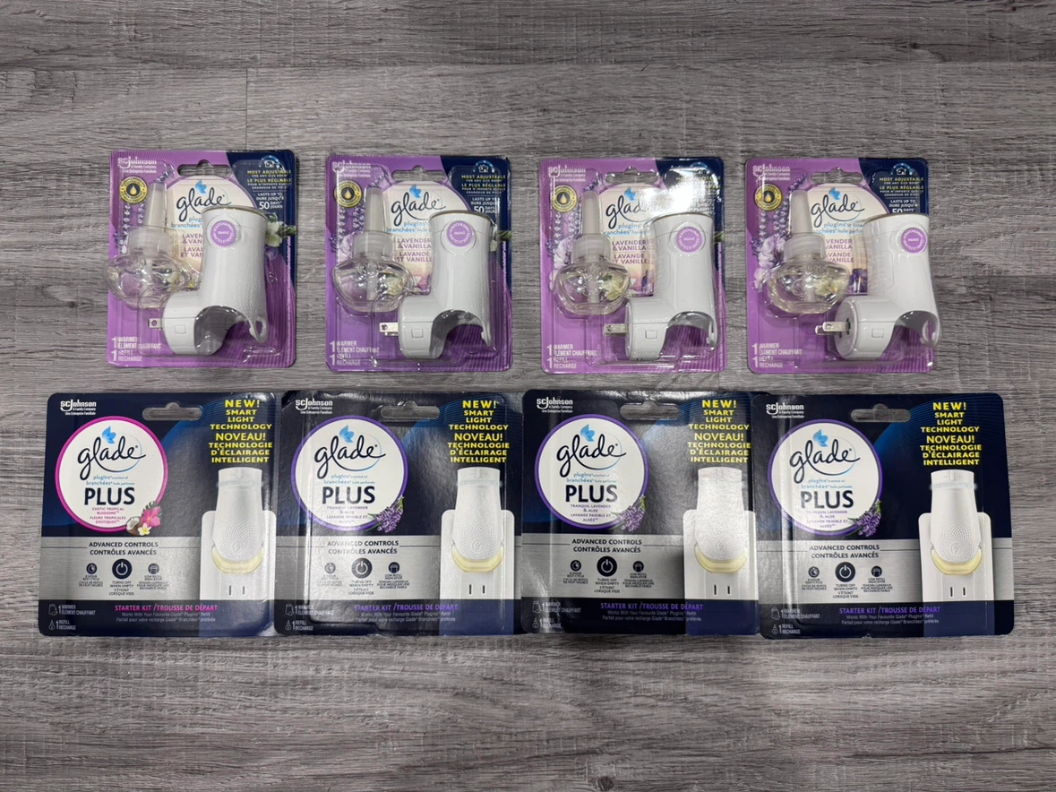 Glade Plug-In Air Fresheners – 8 Total 🌸