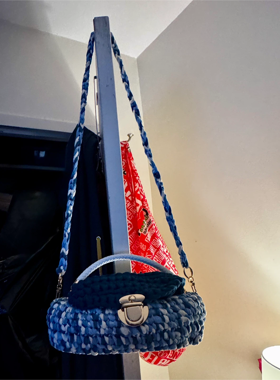 Handmade Coastal Weave Crochet Handbag – One of a Kind - photo 2