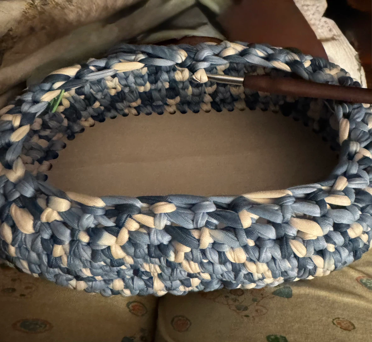 Handmade Coastal Weave Crochet Handbag – One of a Kind - photo 5