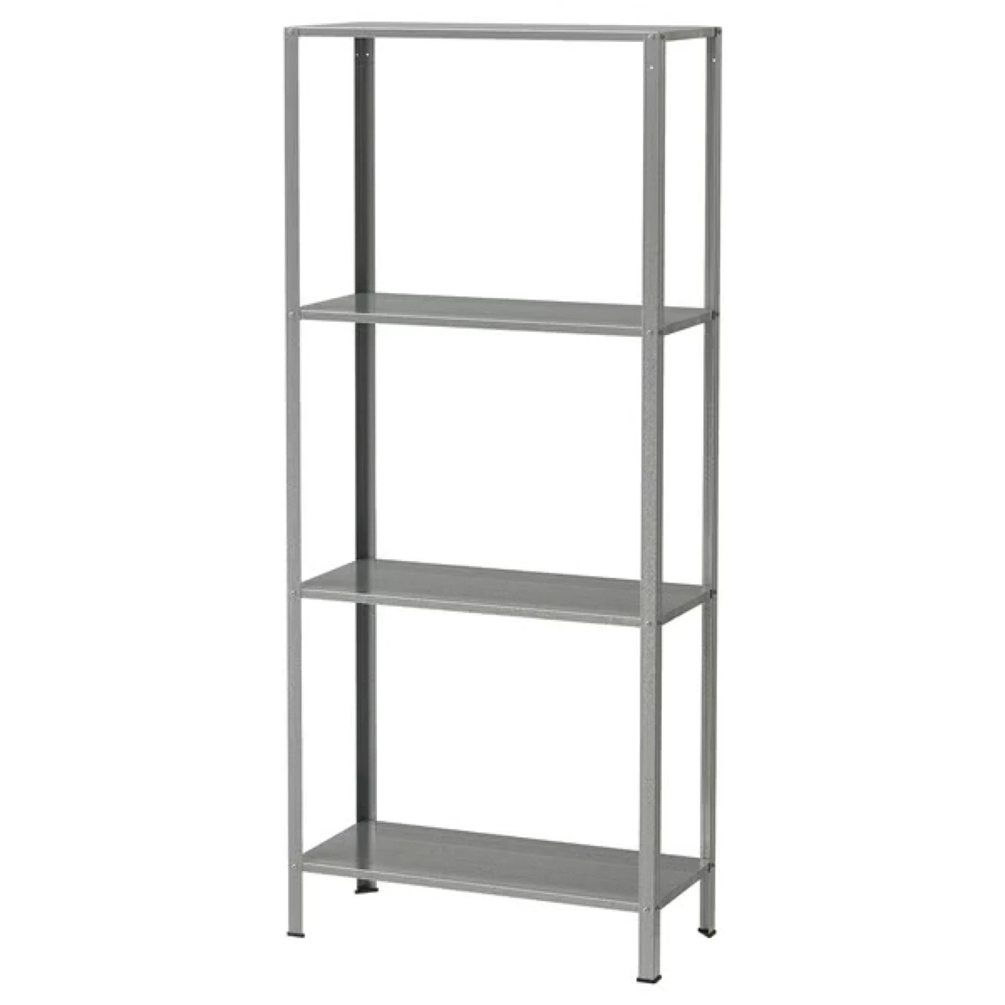 Ikea 4-Shelf Metal Shelving Unit