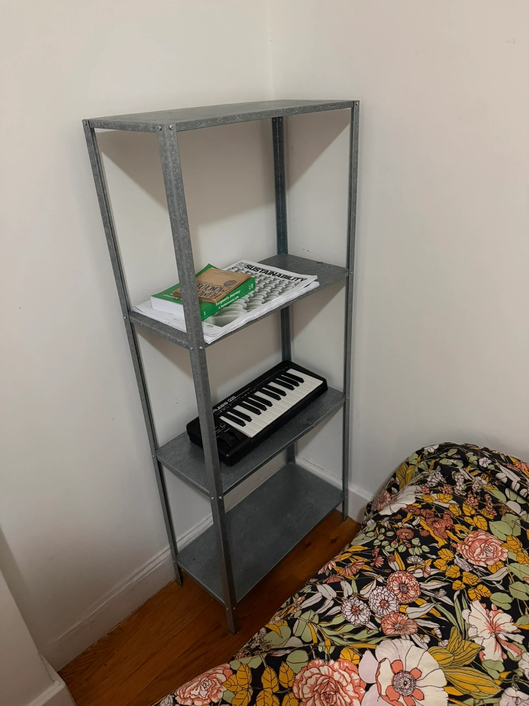 Ikea 4-Shelf Metal Shelving Unit - photo 4