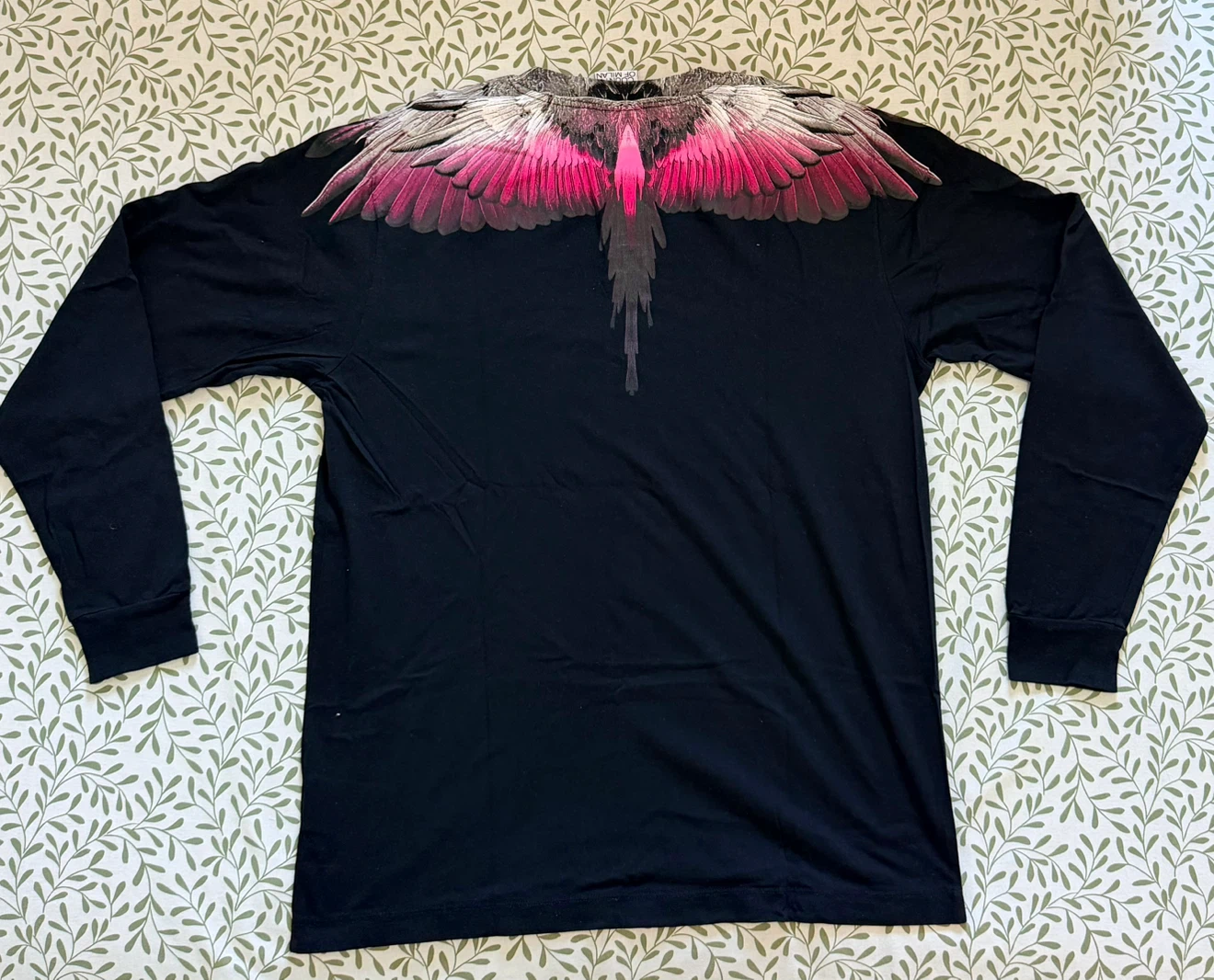 Marcelo Burlon Black Long Sleeve T-Shirt - photo 2