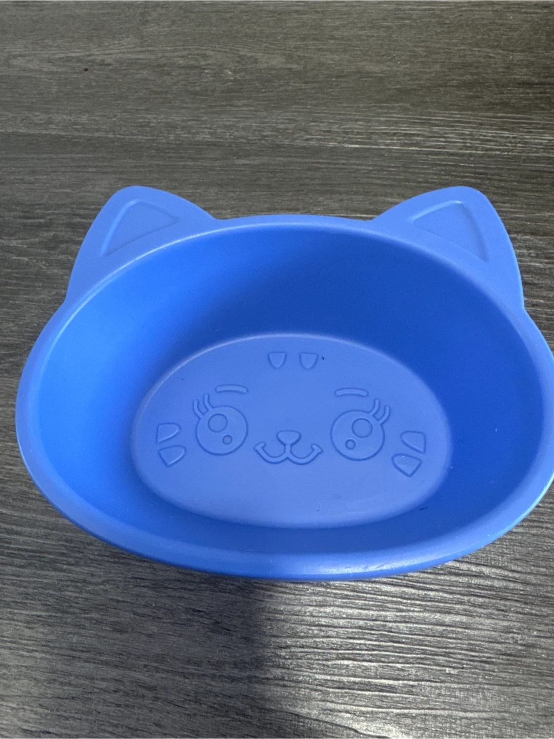 Plastico Blue Cat Bowls - Set of 2