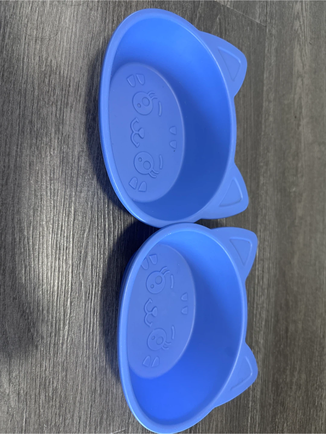 Plastico Blue Cat Bowls - Set of 2 - photo 2