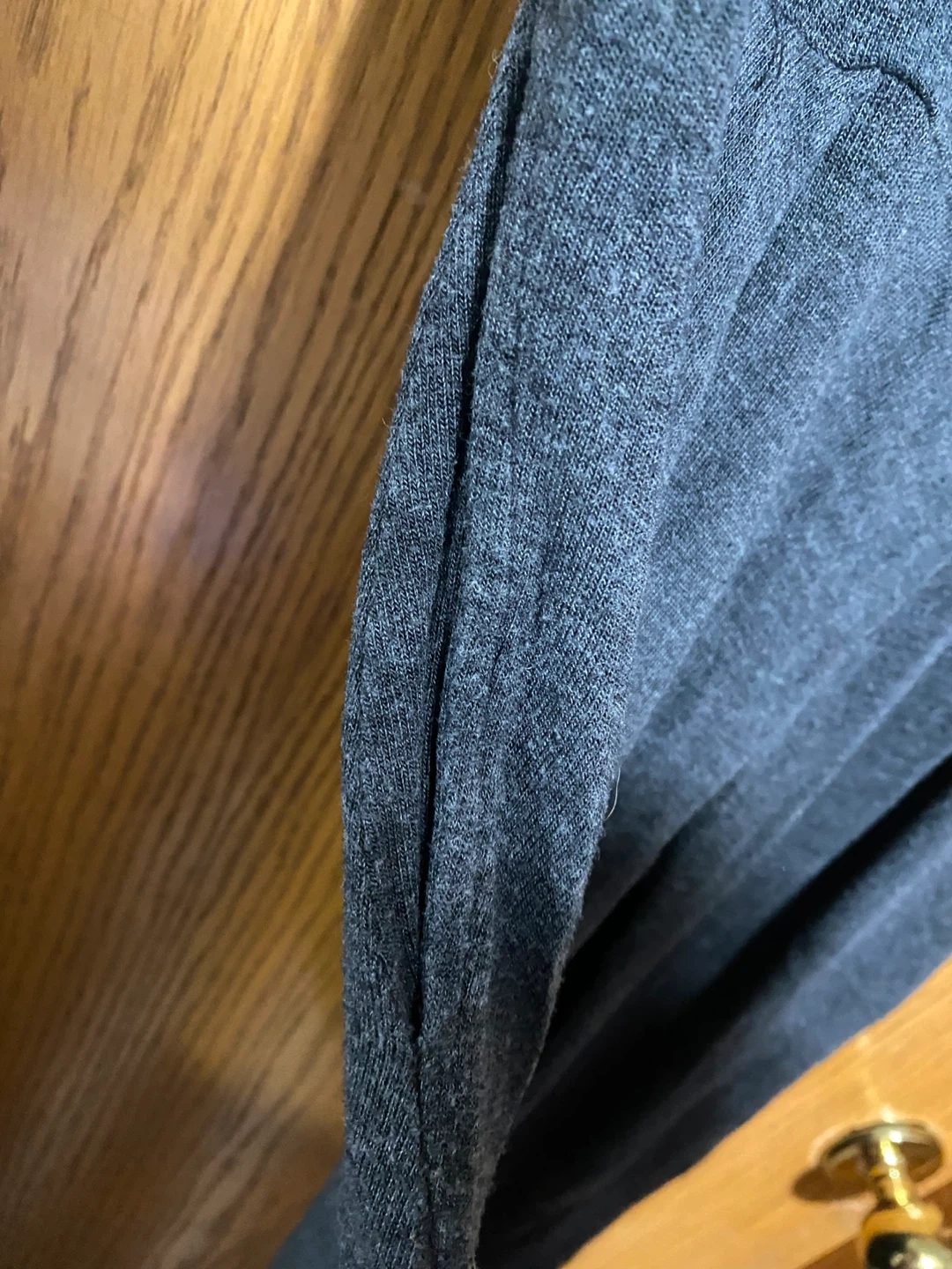 Charcoal Scoop Neck Knit Dress with pockets - photo 5