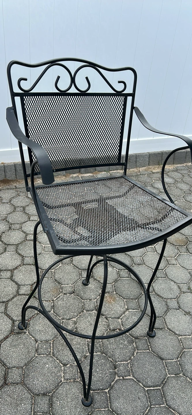 Outdoor high table Set with Umbrella - photo 4