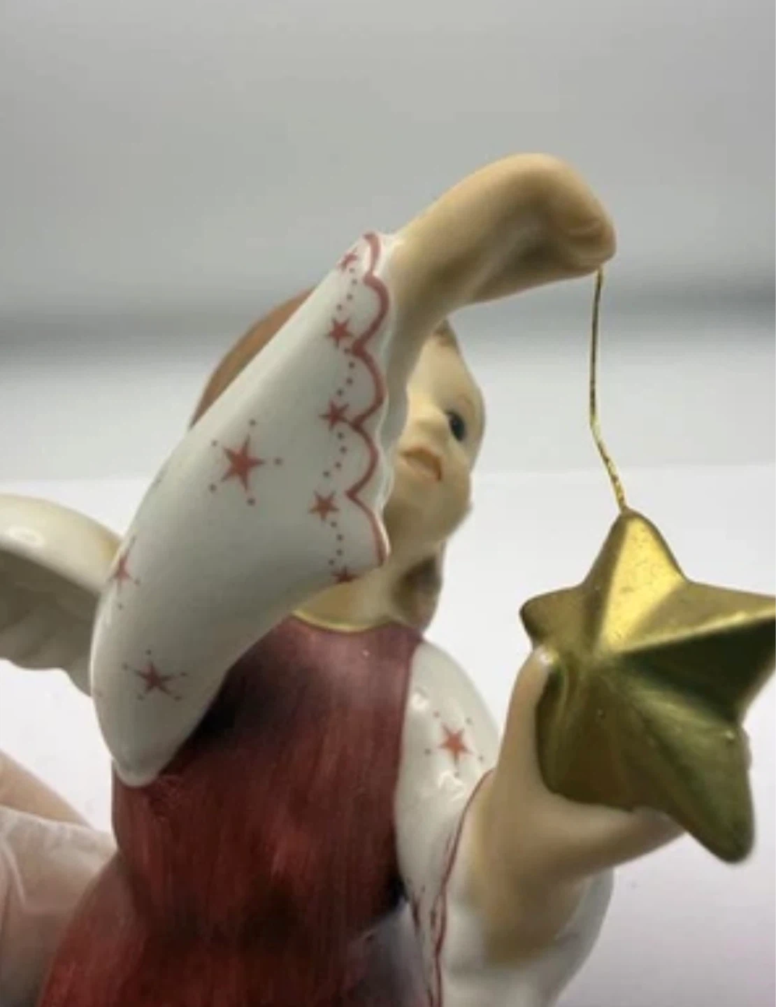 2007 Goebel Angel Hanging Ornament Figurine Limited num 41204 - photo 2