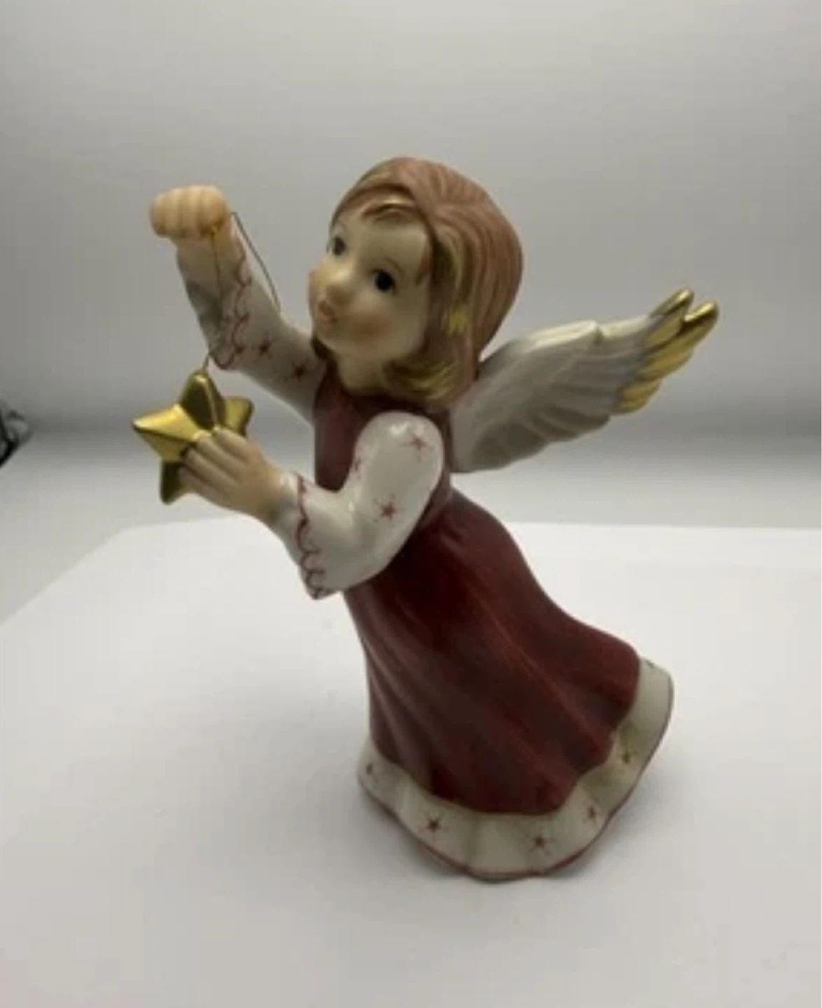 2007 Goebel Angel Hanging Ornament Figurine Limited num 41204 - photo 4