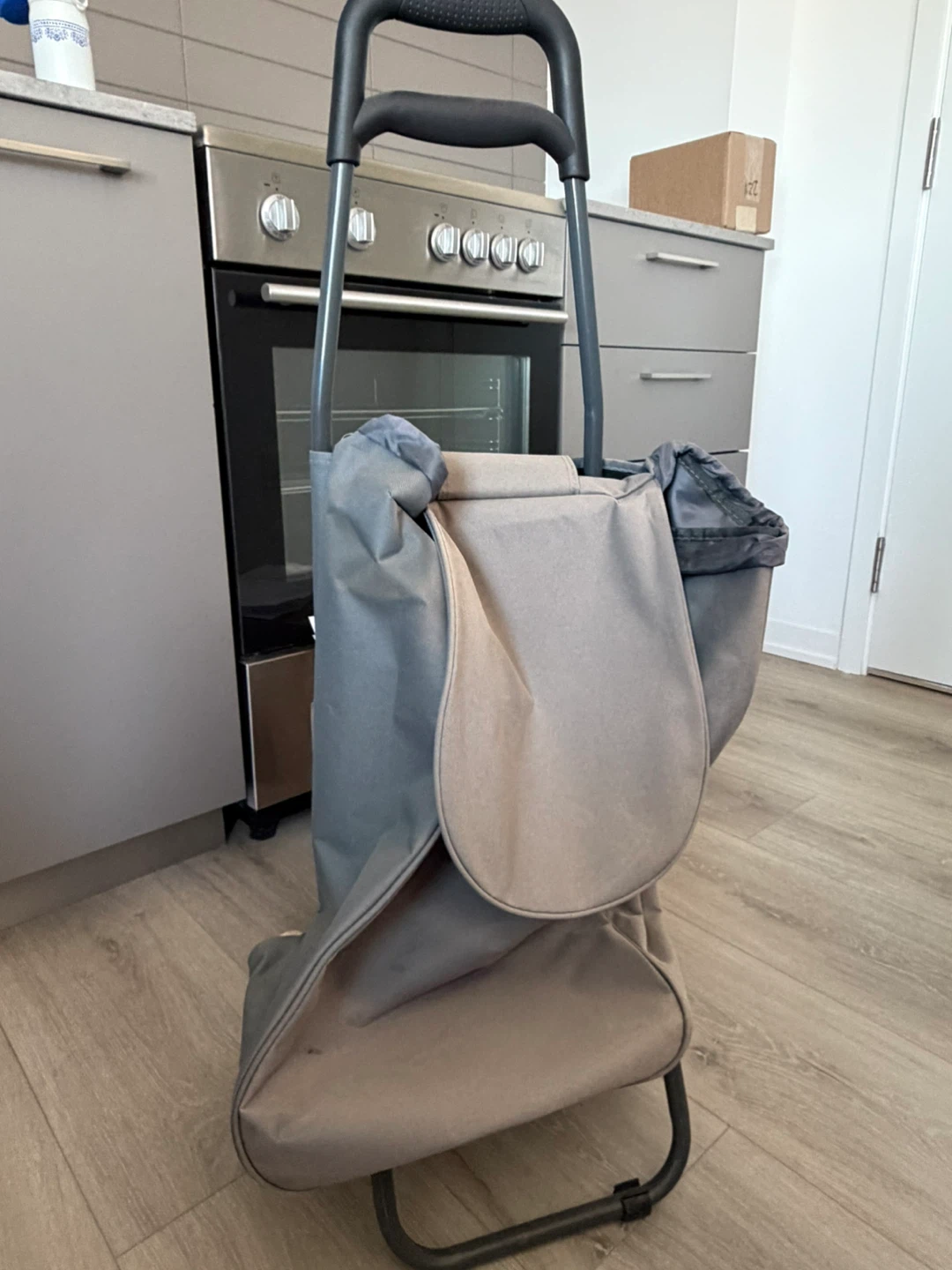 Grey Shopping Trolley