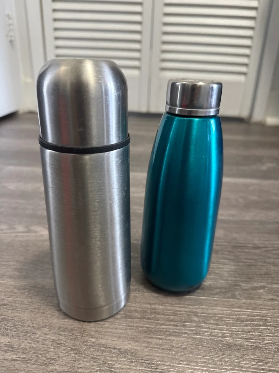Two Water Bottles