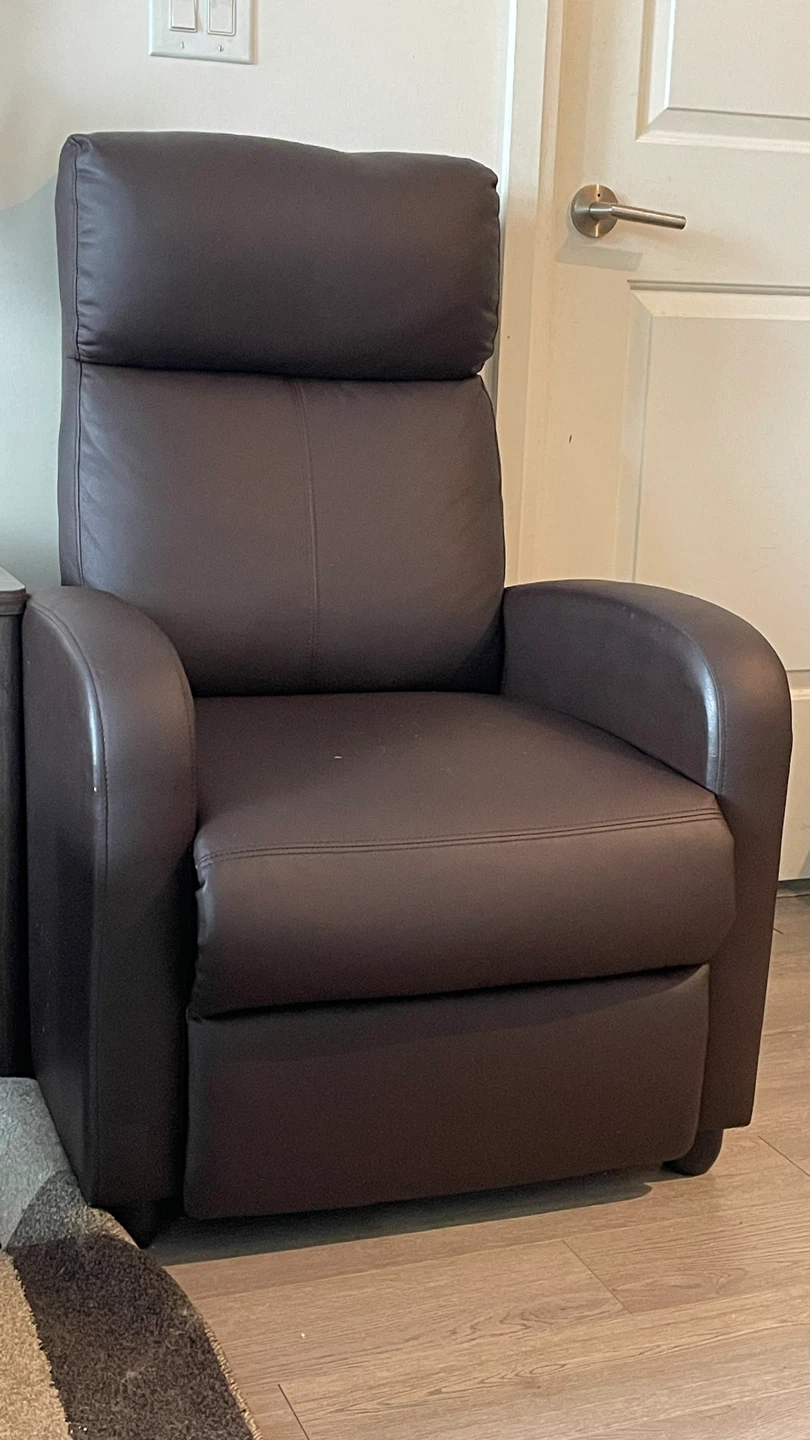 Dark Brown Recliner massager Chair