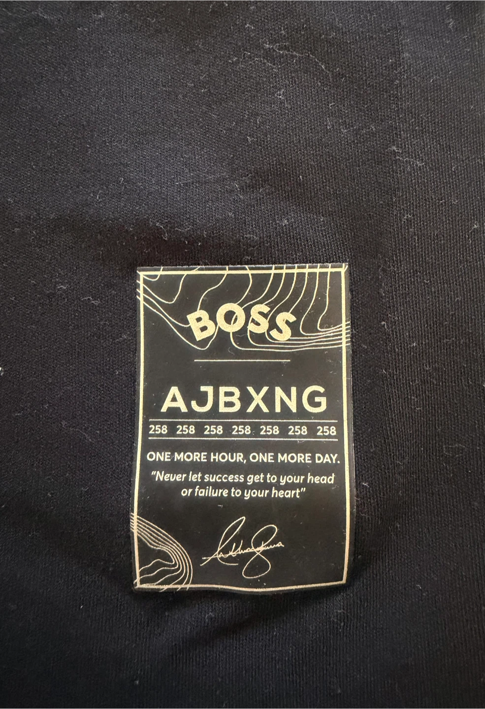 BOSS AJBXNG T-Shirt - Black - photo 3