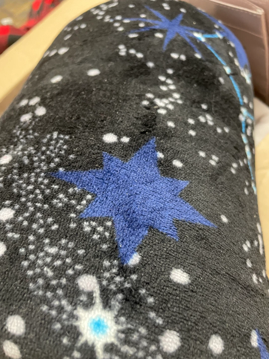 Victoria Secret Brand New Black Starry Night Fleece Blanket