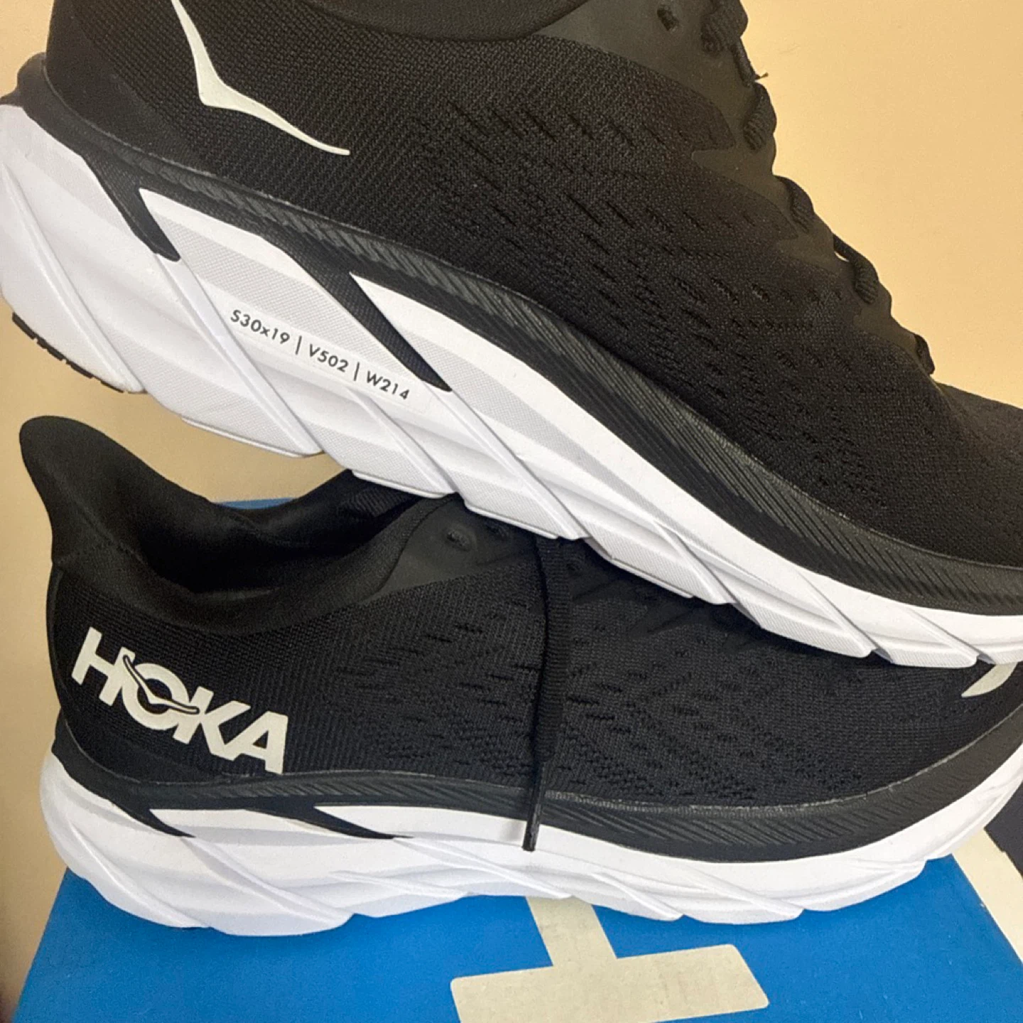 Hoka Clifton 8 Women's Running Shoes Black Size 9B - photo 5