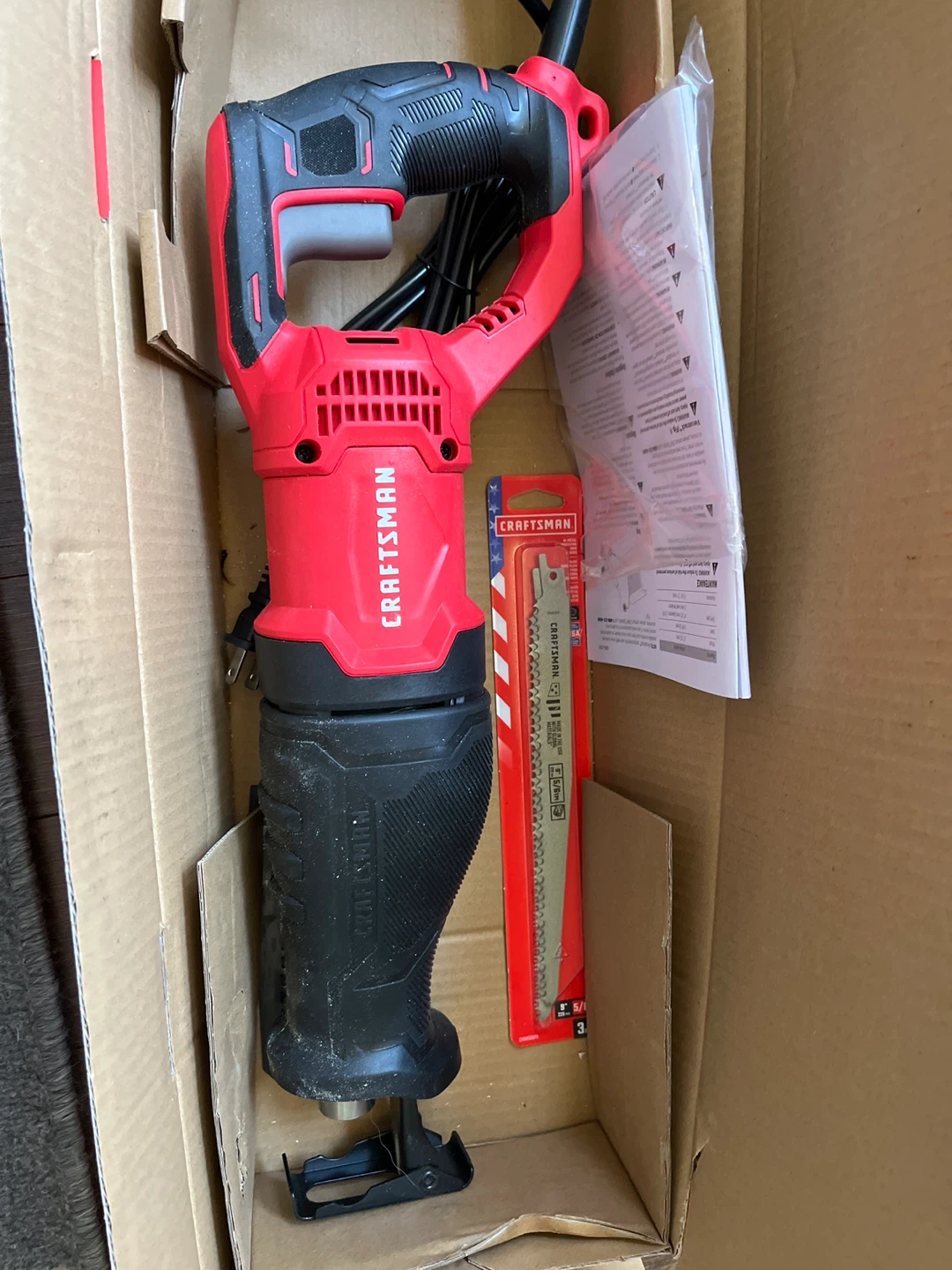 Reciprocating Saw, corded, used once - photo 2