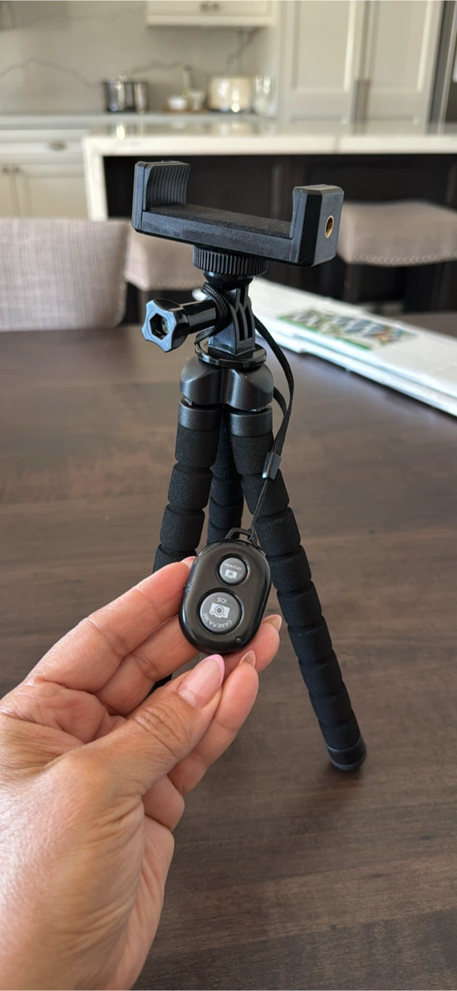Mini Tripod with Bluetooth Remote
