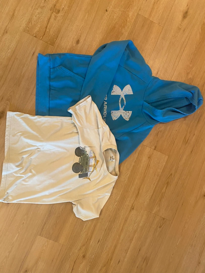 Under Armour Youth T-Shirt and Hoodie Bundle