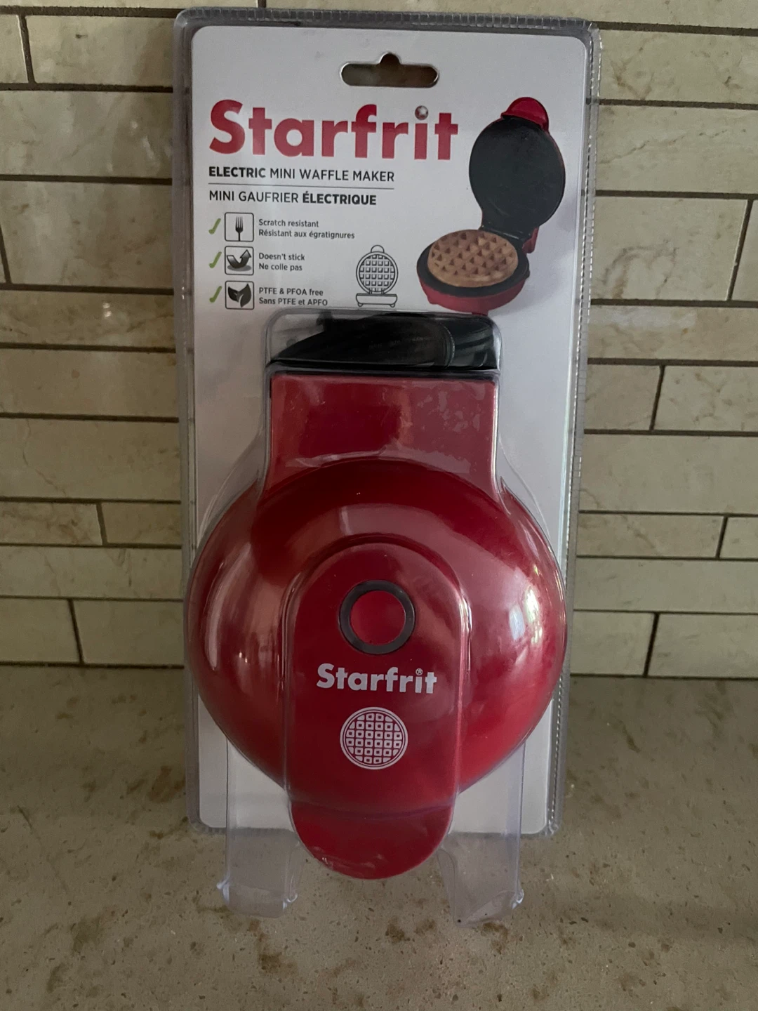 Starfrit Electric Mini Waffle Maker
