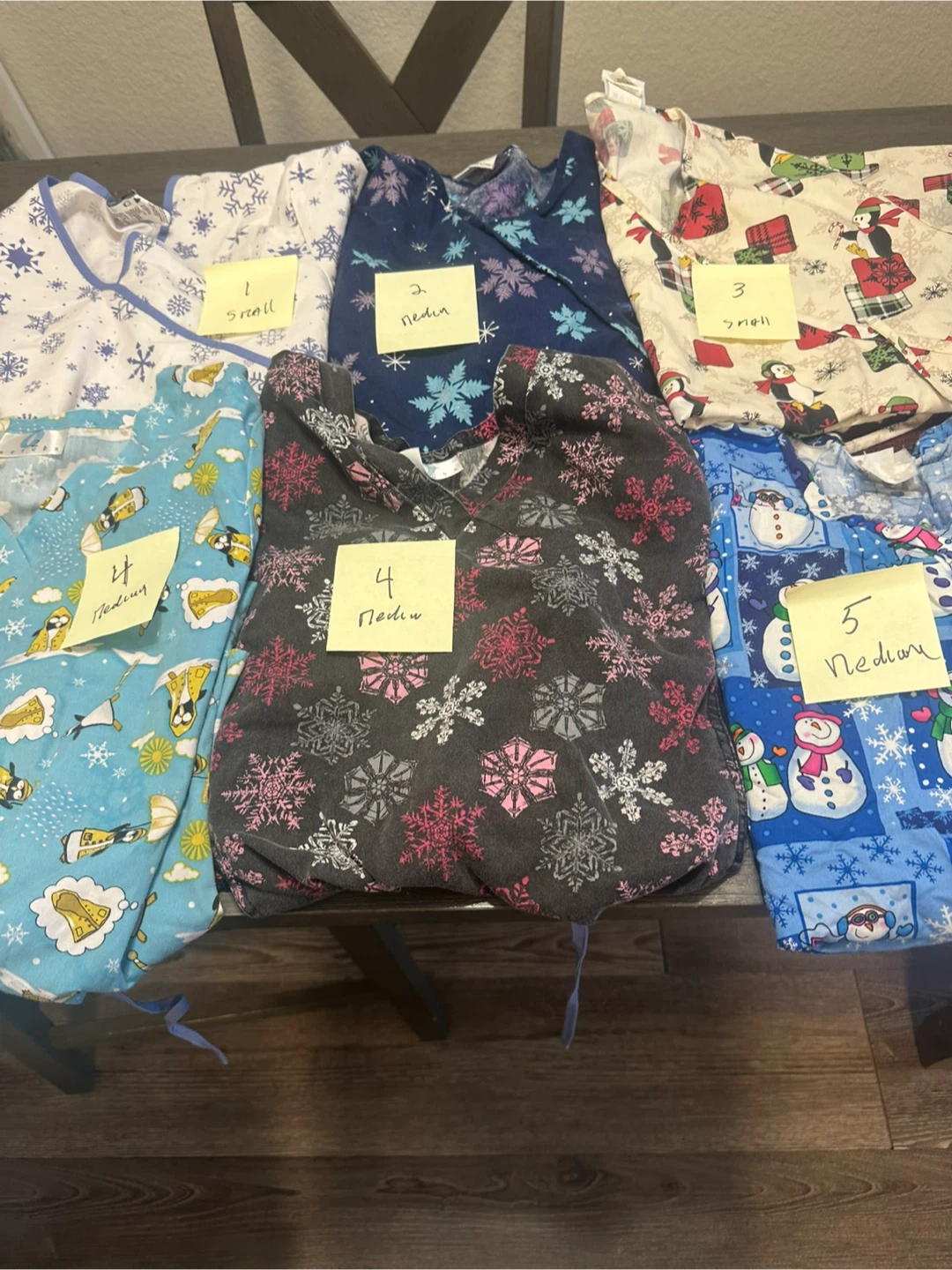 Assorted Scrub Tops