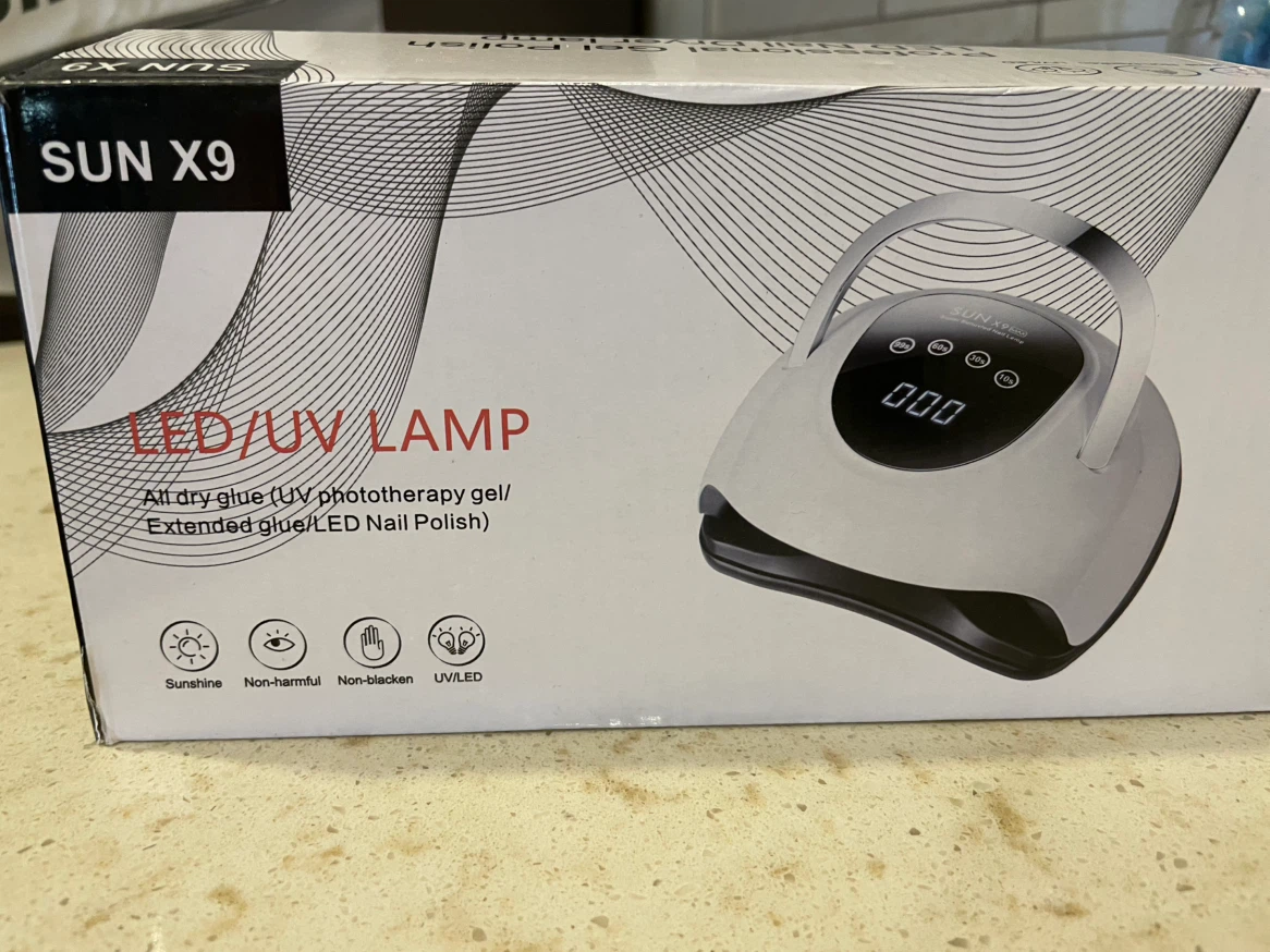 SUN X9 LED/UV Lamp Professional Gel Polish Nail Dryer