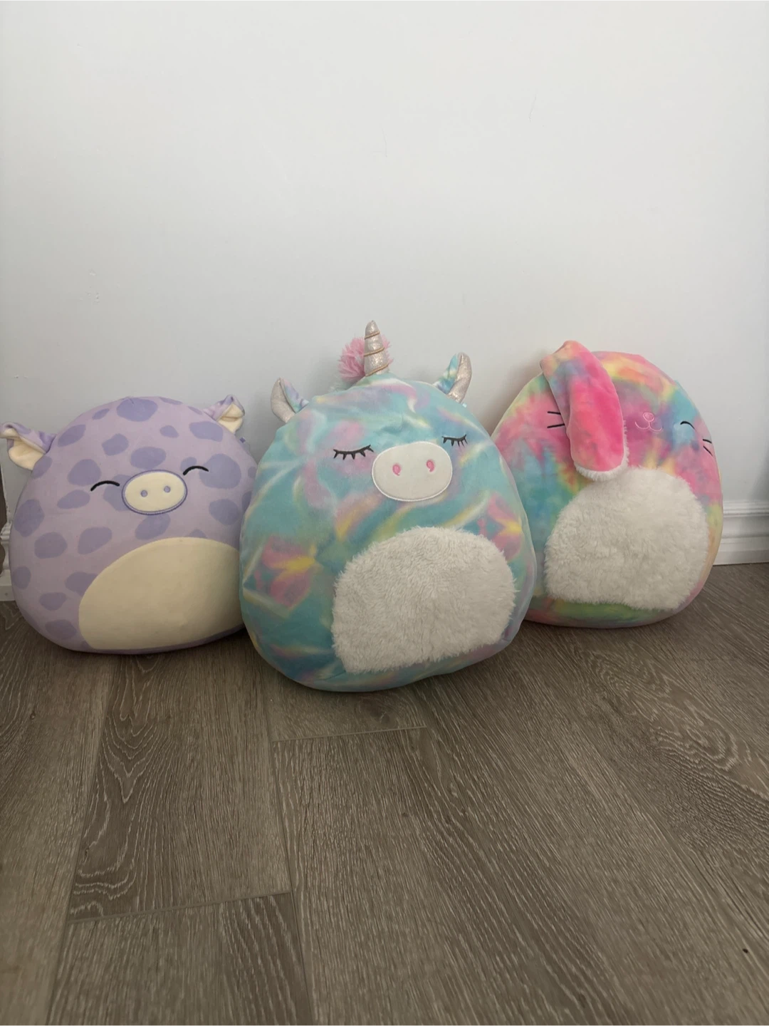Squishmallow Plush Toys - Set of 3