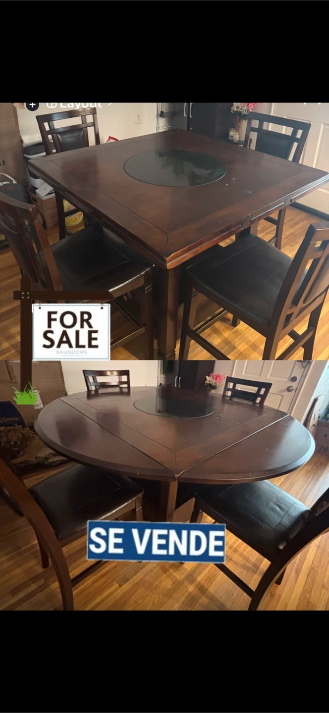 4 chair dining room set