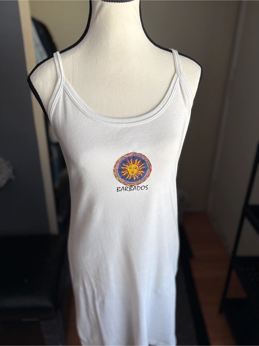 White Barbados Sun Tank Dress - photo 4